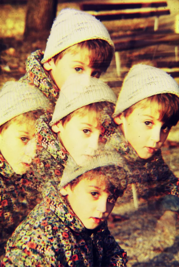 Filip Dorić as a child, beginning his music journey at home — part of music for your digital journey.