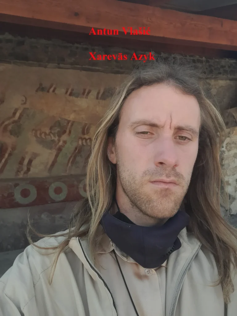 Portrait of Antun Vlašić, language creator, featured in “How I Helped Antun Launch His Author Website” blog post.