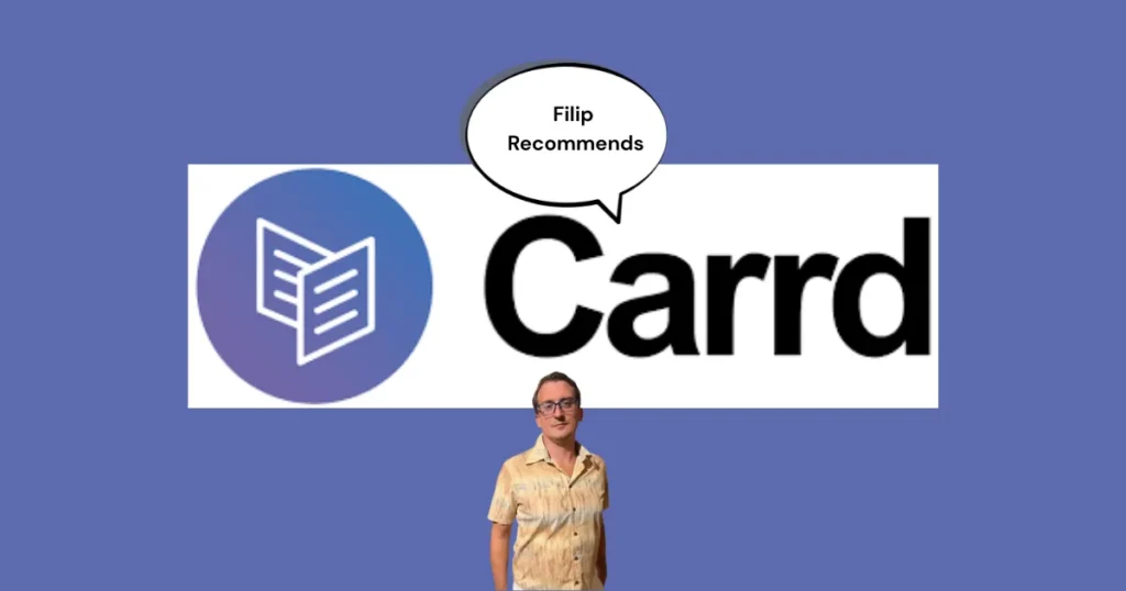 Filip Dorić recommends Carrd.co as one of the best link-in-bio tools