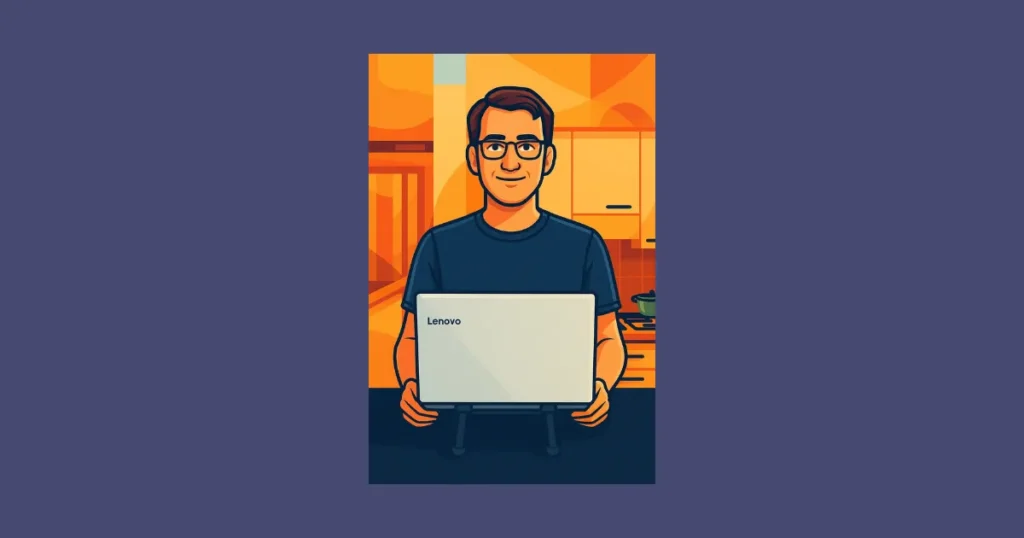 Filip’s Laptop Life – Digital Solutions for Your Online Journey Cartoon of Filip with a laptop, sharing digital solutions for your online journey, online business ideas, and tools to grow your income from anywhere.