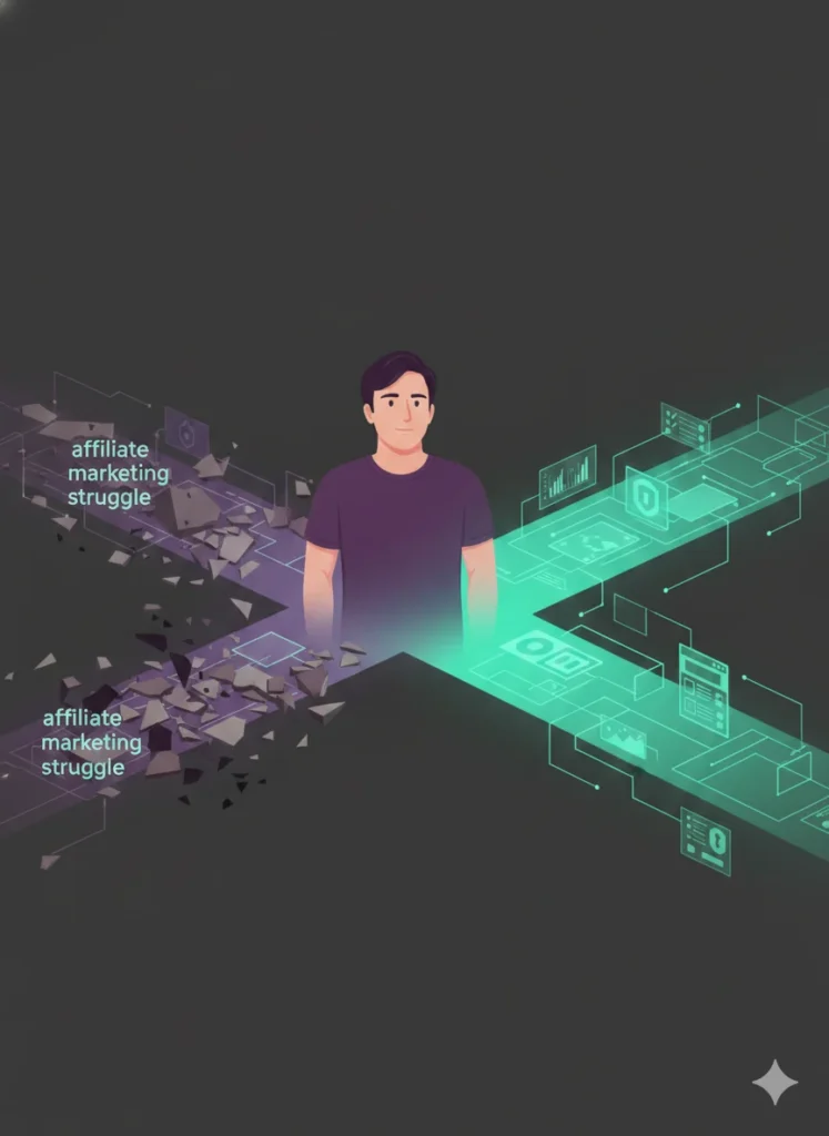 Crossroads between chaos and structure to build your own online business system