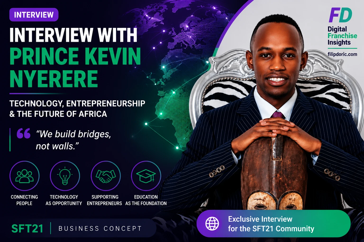 Prince Kevin Nyerere Interview: Leadership, Technology, and the Future of Africa