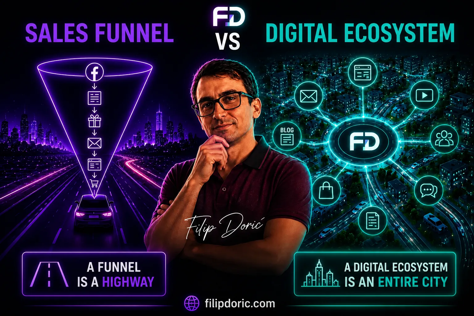 Digital Ecosystem vs Sales Funnel: What’s the Difference and Why It Matters More Than Ever