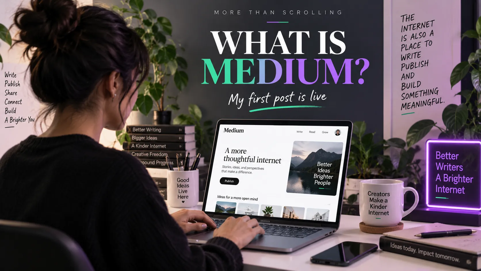 What Is Medium? I Published My First Post There Today