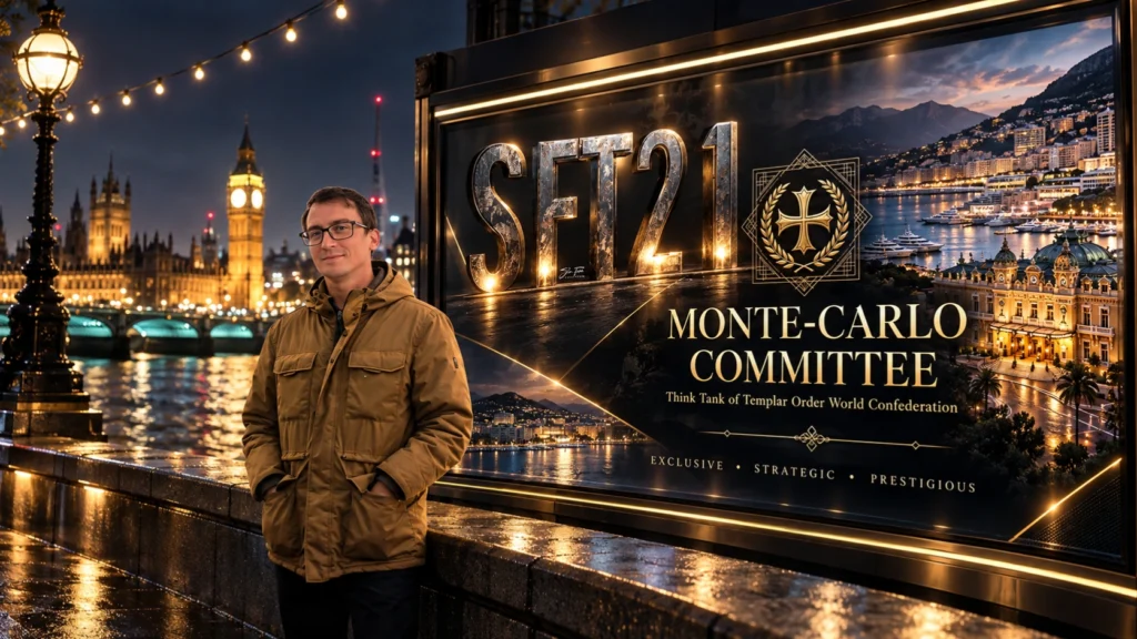 Monte-Carlo Committee and SFT21 featured image showing an international business setting, SFT21 branding, and the Monte-Carlo Committee in Monaco.