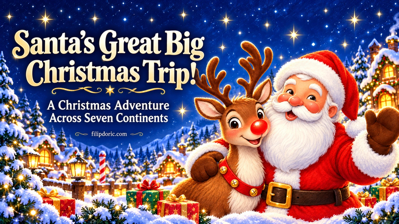 A Christmas Adventure Across Seven Continents: Santa’s Great Big Christmas Trip!