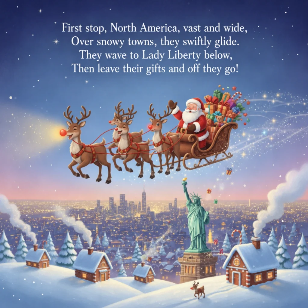 sj amerika santa claus